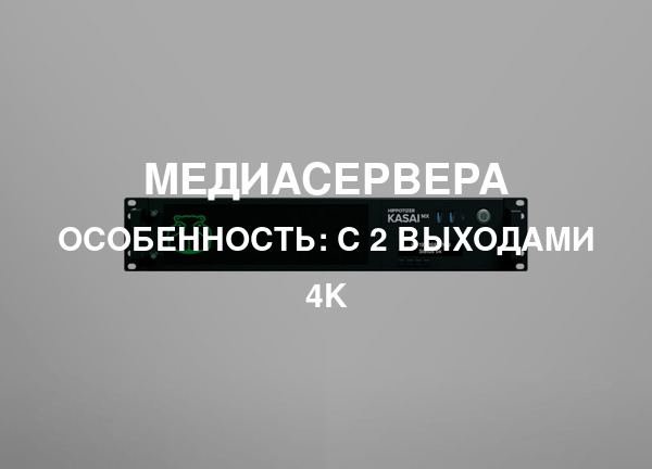 Особенность: С 2 выходами 4K