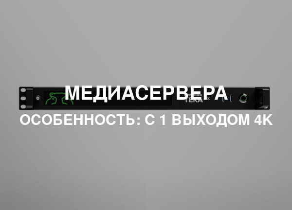 Особенность: С 1 выходом 4K