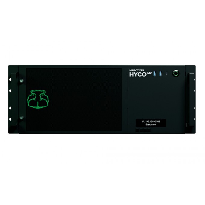 Флагманский медиасервер на 4 выхода GREEN HIPPO HIPPOTIZER-HYCO-MX